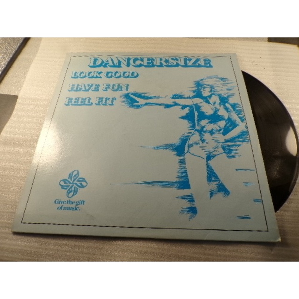 Dancersize Carol Hensel 1980 Vinyl LP Record Mirus Music Vintage Workout Disco